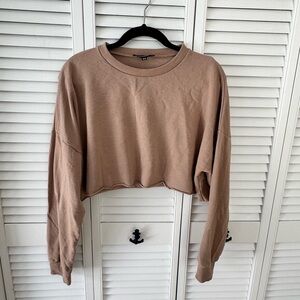 Missguided Cropped Sweatshirt